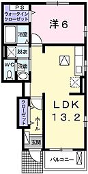 グランペール古賀III　Ｂ 1階