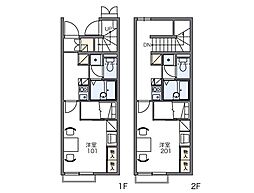 レオパレスたちばな II 1階