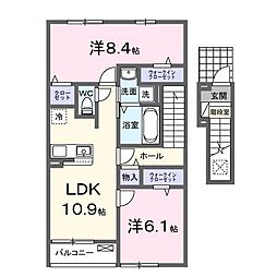 シャイニースカイ 2階
