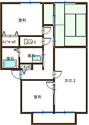 ボナール東川B 1階