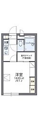 レオパレスステイ・ゴールド 1Kの間取図画像