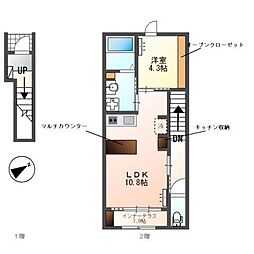 サンフェリーチェS 2階