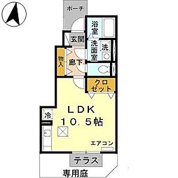 間取図画像 ワンルーム