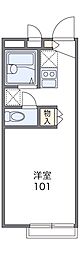 レオパレスN・ホープ 1Kの間取図画像