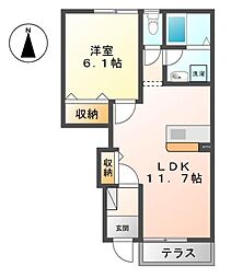 エルドラード 1階/-