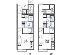 レオパレスＫ 2階/203