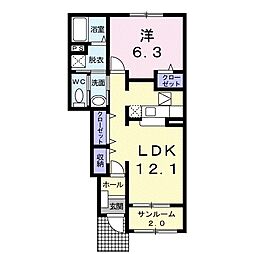 アルドール　エス 1階