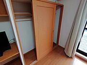 たっぷり入るクローゼットです。
