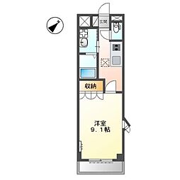 エイトピア八木 1階/-