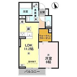 コーワロジデンス 1LDKの間取図画像