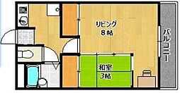 ラ・フェスタ加東 1LKの間取図画像
