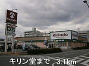 キリン堂まで3100m