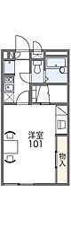 レオパレスM’s加古川 1階/110