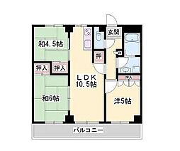 エクセル東加古川弐番館 3LDKの間取図画像