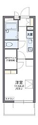 レオパレス新長田 1Kの間取図画像