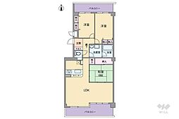 間取図画像 3LDK