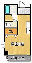 福岡県北九州市戸畑区旭町（賃貸マンション1R・5階・21.36㎡） その2