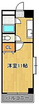 ロイヤルアミューズ  ｜ 福岡県北九州市八幡東区西本町4丁目（賃貸マンション1K・9階・25.00㎡） その2