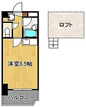 オリエンタル新川  ｜ 福岡県北九州市戸畑区新川町（賃貸マンション1R・5階・34.10㎡） その2