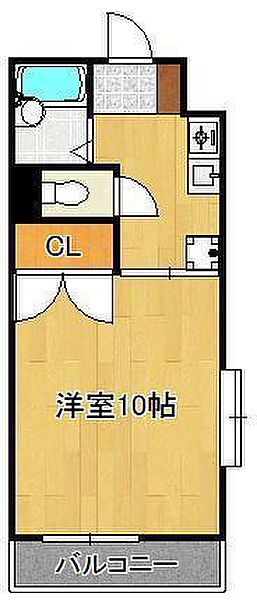 コンドミニアム西本町 ｜福岡県北九州市八幡東区西本町1丁目(賃貸マンション1K・7階・35.00㎡)の写真 その2