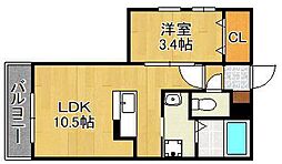 Cherim戸畑III 2階