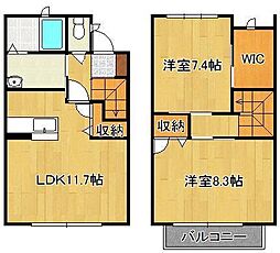 ボヌール 弐番館 1階/-