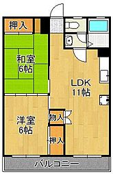 オアシス槻田 2階/-