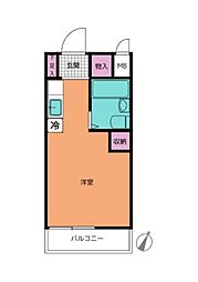 TOP西新井No.2 ワンルームの間取図画像