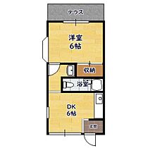 ドリームコーポK 2 ｜ 滋賀県長浜市十里町（賃貸アパート1DK・2階・26.40㎡） その2