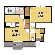 カーサグランデ 101 ｜ 滋賀県長浜市八幡東町（賃貸アパート1LDK・1階・45.99㎡） その2