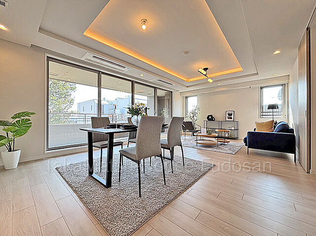 リビング/ダイニング ”最上階 3方角住戸” クラッシィハウス等々力 4階/-