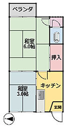 仲ノ町荘 1階/3号室