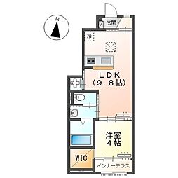 Anna 1LDKの間取図画像