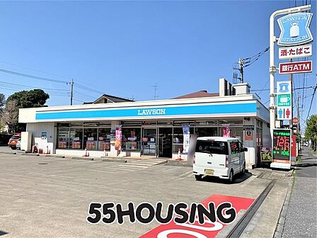 ローソンさいたま16号深作店 徒歩6分。 450m