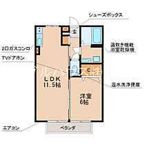 サンライズI番館  ｜ 佐賀県鳥栖市村田町1520-14（賃貸アパート1LDK・2階・40.07㎡） その2