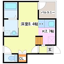 Grembiuie　I C ｜ 福岡県小郡市小板井182-1（賃貸アパート1K・2階・34.95㎡） その2