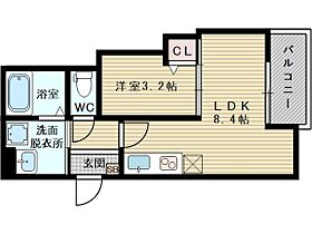 TATERUApartment大道南1丁目 203 ｜ 大阪府大阪市東淀川区大道南1丁目20-14（賃貸アパート1LDK・2階・30.60㎡） その2