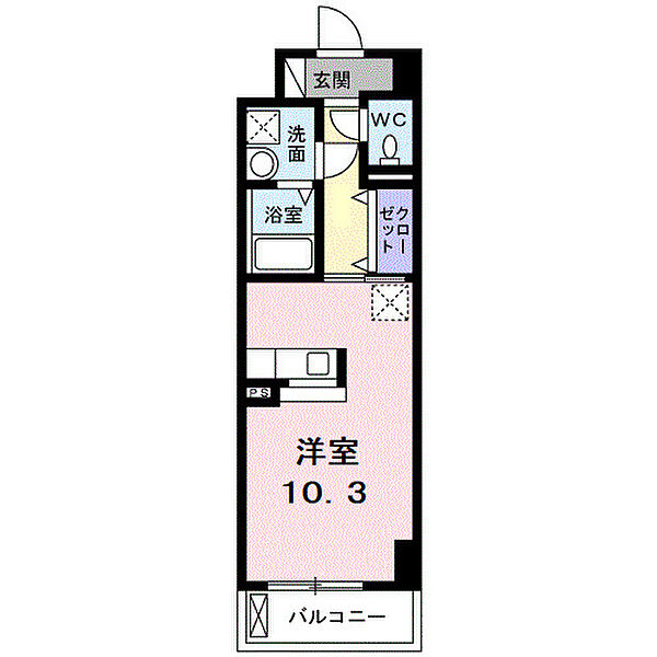 百舌鳥梅町3丁マンション 406｜大阪府堺市北区百舌鳥梅町3丁(賃貸マンション1R・4階・29.88㎡)の写真 その2