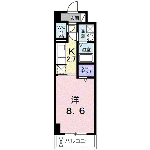 百舌鳥梅町3丁マンション 302｜大阪府堺市北区百舌鳥梅町3丁(賃貸マンション1K・3階・29.88㎡)の写真 その2