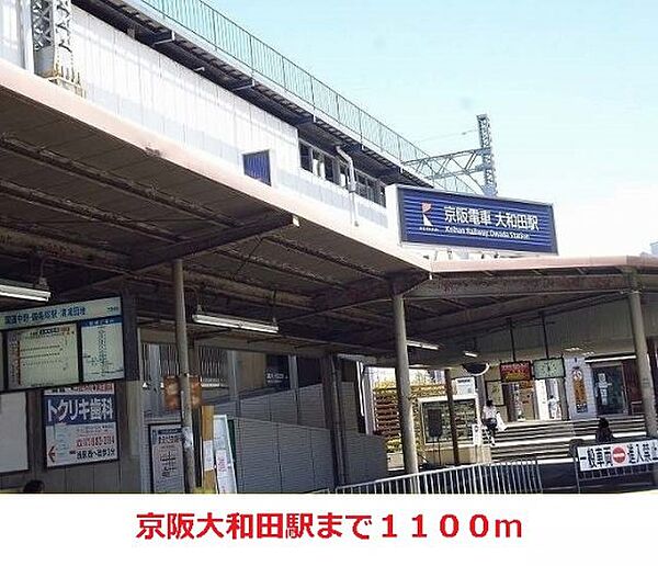 画像20:京阪大和田駅まで1100m