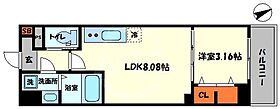 FDS AERAS VIM  ｜ 大阪府大阪市住之江区西住之江2丁目（賃貸マンション1LDK・4階・27.78㎡） その2