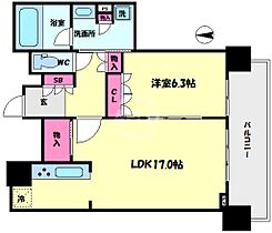 なんばグランドマスターズタワー  ｜ 大阪府大阪市浪速区敷津東2丁目（賃貸マンション1LDK・9階・56.43㎡） その2