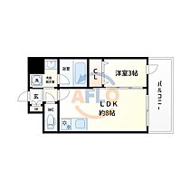 パラゴン松  ｜ 大阪府大阪市西成区松3丁目（賃貸マンション1LDK・3階・28.24㎡） その2