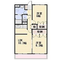 長野県長野市大字南堀（賃貸マンション2LDK・2階・55.50㎡） その2