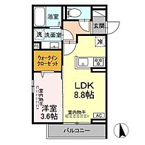 MORI石堂  ｜ 長野県長野市大字南長野南石堂町（賃貸アパート1LDK・2階・33.78㎡） その2