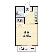 長野県長野市大字栗田（賃貸アパート1K・1階・23.18㎡） その2