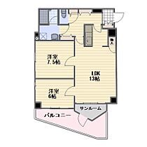 長野県長野市大字栗田（賃貸マンション2LDK・3階・69.05㎡） その2