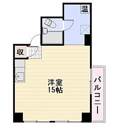 平和ポエム街 ワンルームの間取図画像