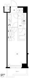 ルーブル大島弐番館 1Kの間取図画像