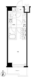 ルーブル西高島平 1Kの間取図画像